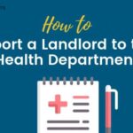 how to report your apartment to healt deparmtnet