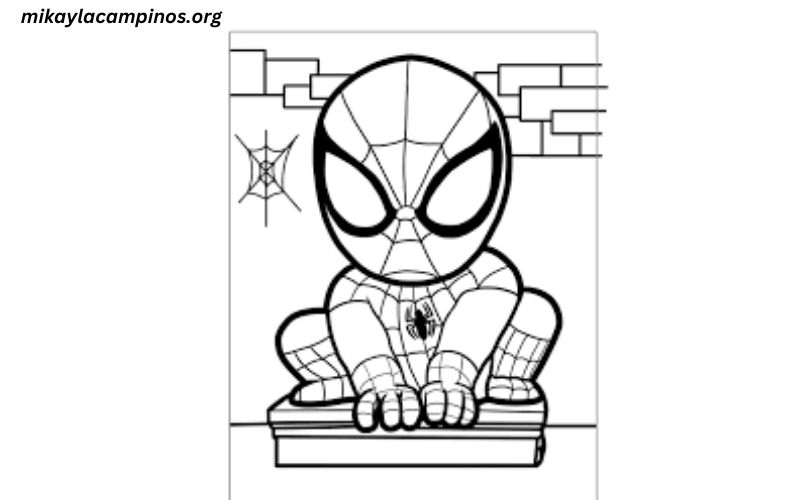 Free Printable:kv330behzsu= Spiderman Coloring Pages